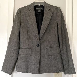 BANANA REPUBLIC Wool Herringbone Blazer size 2